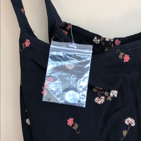 NEW • Madewell • Flower Toss Smocked Jumpsuit - Picture 8 of 8